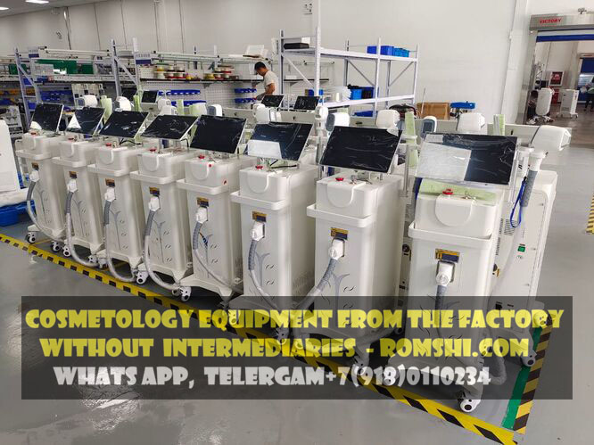 Factory cost of modern cosmetology equipment: Android diode laser, ND:YAG, PIKOLASER for tattoo removal, LPG machine, EMS and cryolipolysis. Repair services and spare parts for equipment of various brands. Direct prices for modern cosmetology equipment: diode laser based on Android, ND:YAG, PIKOLASER laser for tattoo removal, LPG-apparatus for figure correction, EMS and cryolipolysis. Repair and spare parts for different brands.