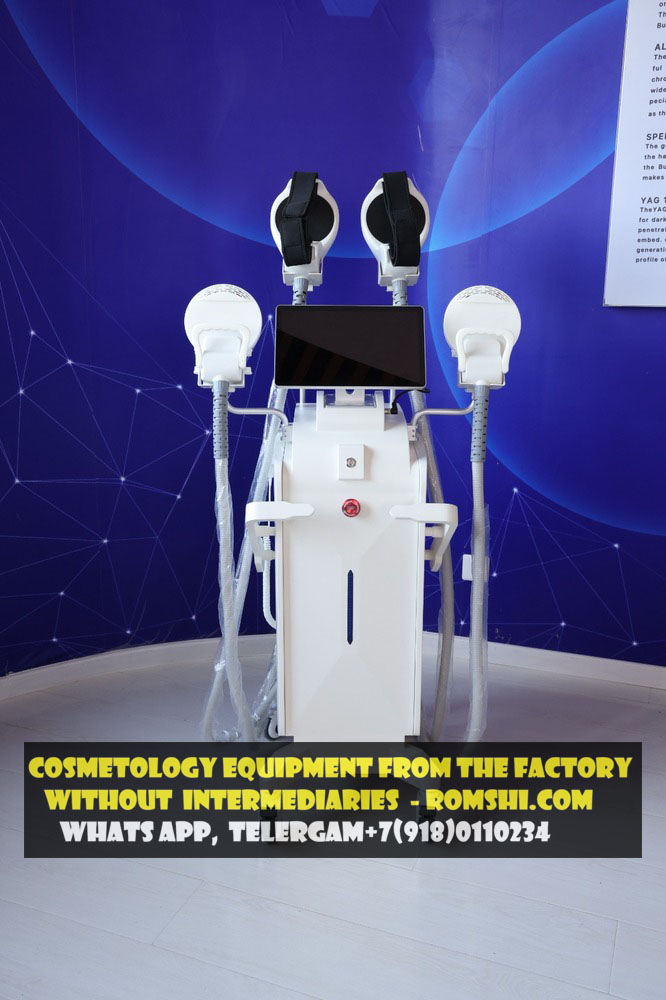 Factory prices for modern equipment for cosmetology: diode laser with Android system, ND:YAG, PIKOLASER laser for tattoos, LPG for figure correction, EMS and cryolipolysis. Repair and spare parts for different manufacturers. Factory cost of modern cosmetology equipment: Android diode laser, ND:YAG, PIKOLASER for tattoo removal, LPG machine, EMS and cryolipolysis. Repair services and spare parts for equipment of various brands.